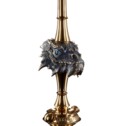 Russian Hookah Maklaud Dragon Gold (with a crystal flask)