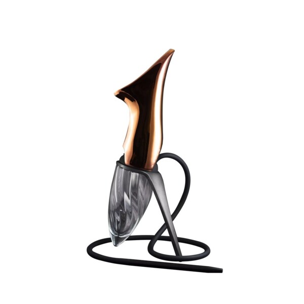 Hookah Anima COPPER, Black table stand