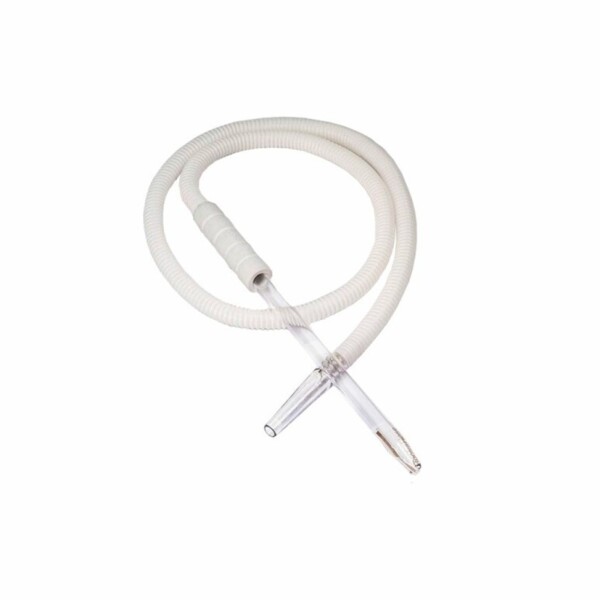 Hose / Pipe Disposable Glass with Foam -White