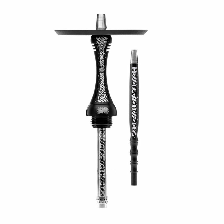 Alpha Hookah Model X Artist Collection Black Matte Alpha Hookah Model X Artist Collection Black Matte