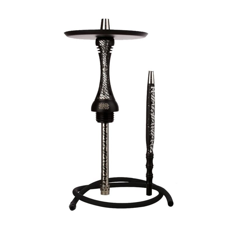 Alpha Hookah Model X Artist Collection Black Matte Alpha Hookah Model X Artist Collection Black Matte
