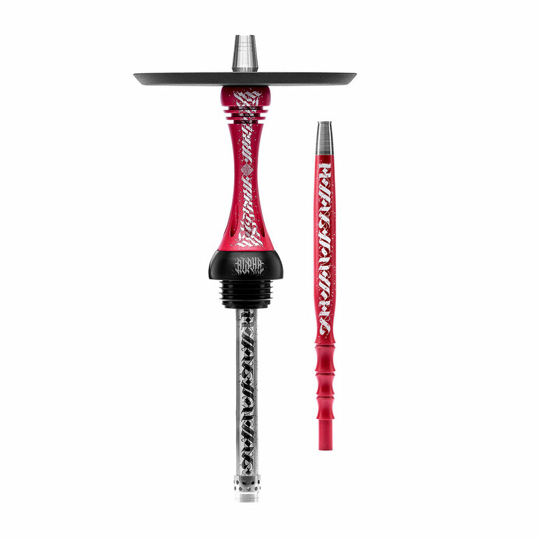 Alpha Hookah Model X Artist Collection Red Matte Alpha Hookah Model X Artist Collection Red Matte