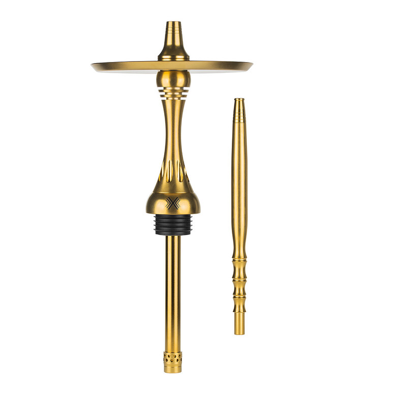 Hookah Alpha Hookah - Model X Gold Hookah Alpha Hookah - Model X Gold
