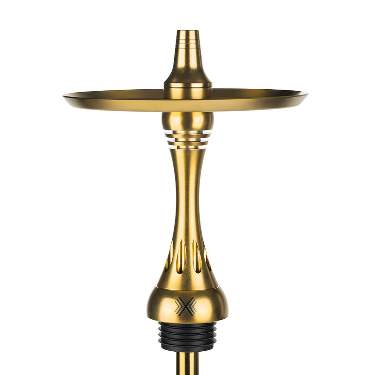 Hookah Alpha Hookah - Model X Gold Hookah Alpha Hookah - Model X Gold