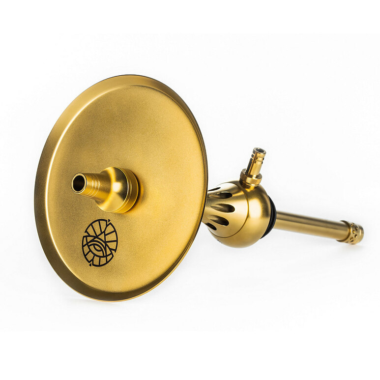 Hookah Alpha Hookah - Model X Gold Hookah Alpha Hookah - Model X Gold