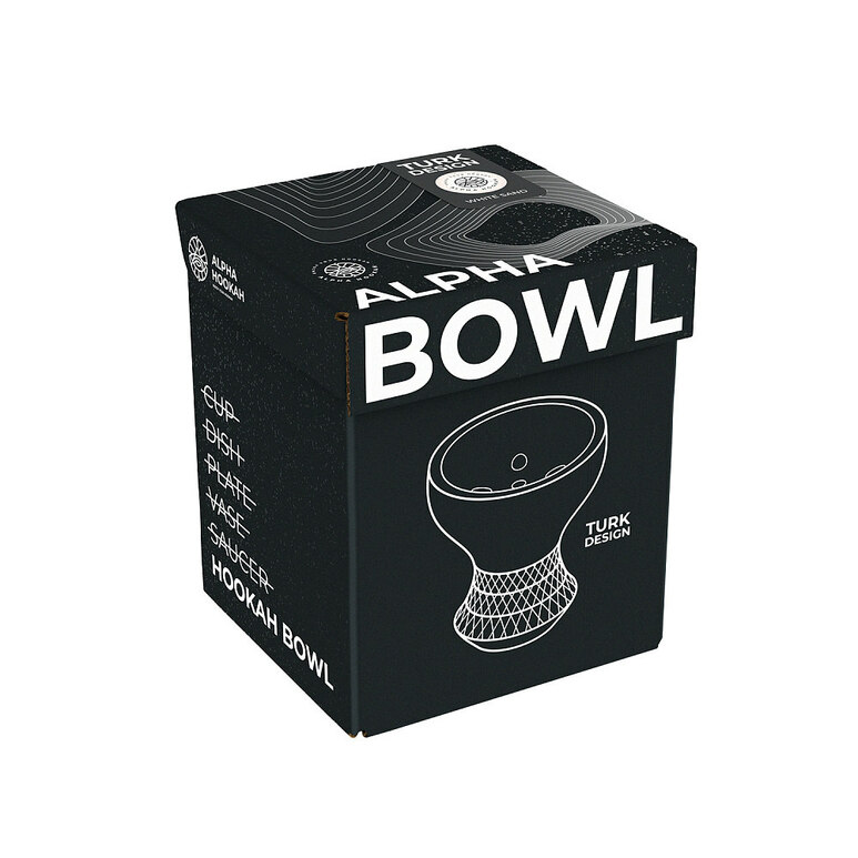 Shisha Bowl / Head Alpha Hookah - Turk Design (White Sand) Shisha Bowl / Head Alpha Hookah - Turk Design (White Sand)