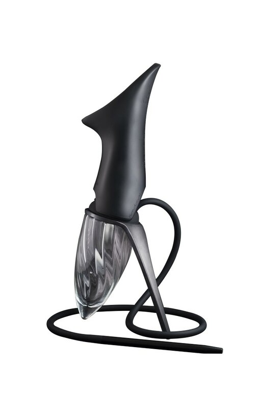 Hookah Anima CRYSTAL BLACK, Black table stand Hookah Anima CRYSTAL BLACK, Black table stand