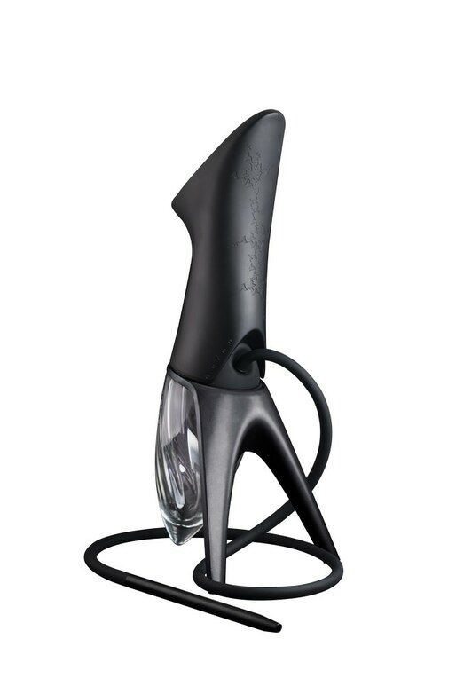 Hookah Anima CRYSTAL BLACK, Black table stand Hookah Anima CRYSTAL BLACK, Black table stand