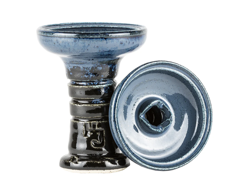 Bowl / Head HookahJohn - Ferris City Nights (Black bottom & Dark Blue top) Bowl / Head HookahJohn - Ferris City Nights (Black bottom & Dark Blue top)
