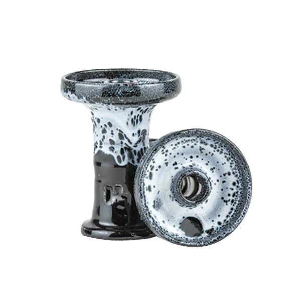 Bowl / Head HookahJohn - Harmony OEO (Black & White) Bowl / Head HookahJohn - Harmony OEO (Black & White)