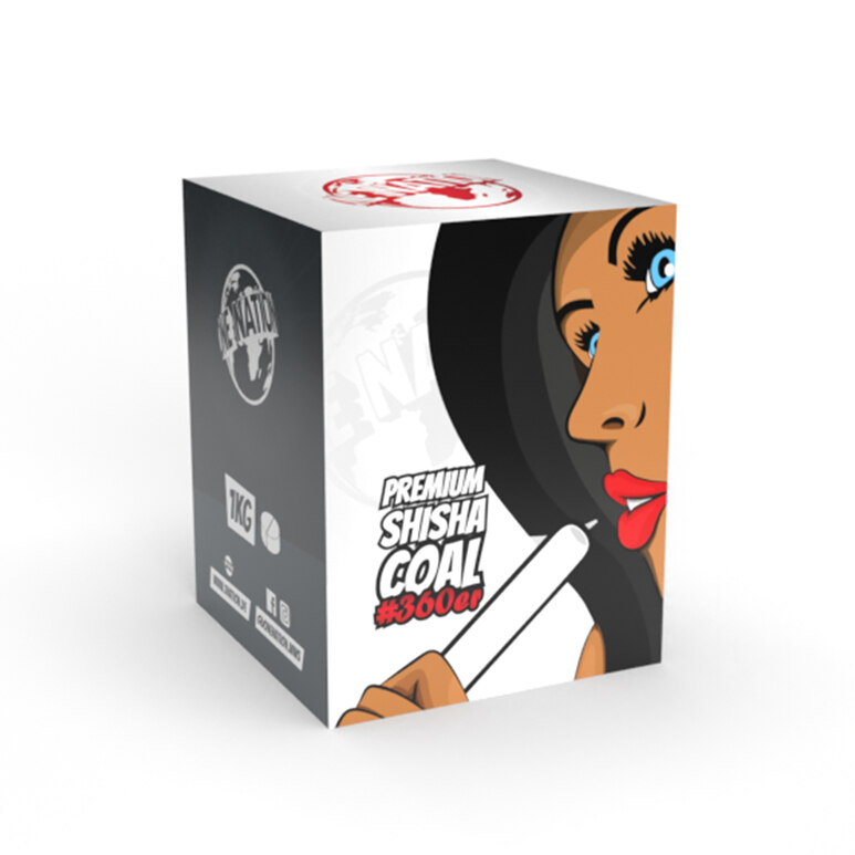 Charcoal Coconut One Nation 22mm - 1kg Charcoal Coconut One Nation 22mm - 1kg