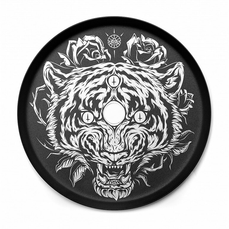 Shisha designer saucer flat Alpha Hookah Shisha designer saucer flat Alpha Hookah