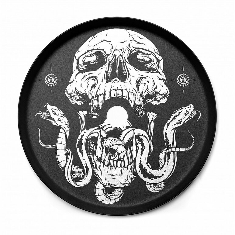 Shisha designer saucer flat Alpha Hookah Shisha designer saucer flat Alpha Hookah