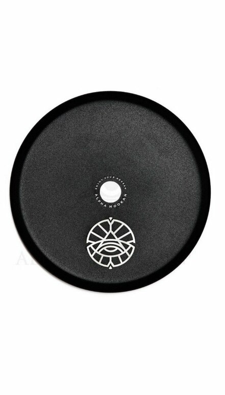 Shisha designer saucer flat Alpha Hookah Shisha designer saucer flat Alpha Hookah