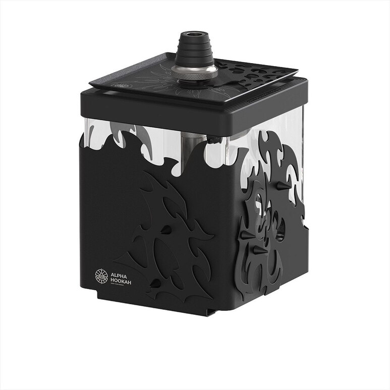 Hookah Alpha Hookah - Smart Exzo Tribal (Black) Hookah Alpha Hookah - Smart Exzo Tribal (Black)