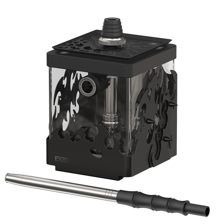 Hookah Alpha Hookah - Smart Exzo Tribal (Black) Hookah Alpha Hookah - Smart Exzo Tribal (Black)