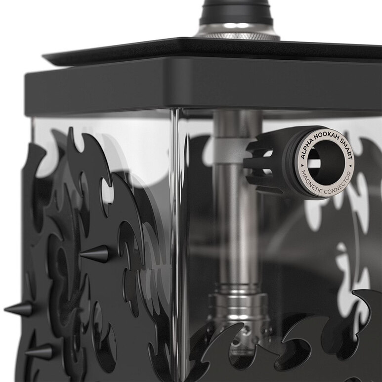 Hookah Alpha Hookah - Smart Exzo Tribal (Black) Hookah Alpha Hookah - Smart Exzo Tribal (Black)