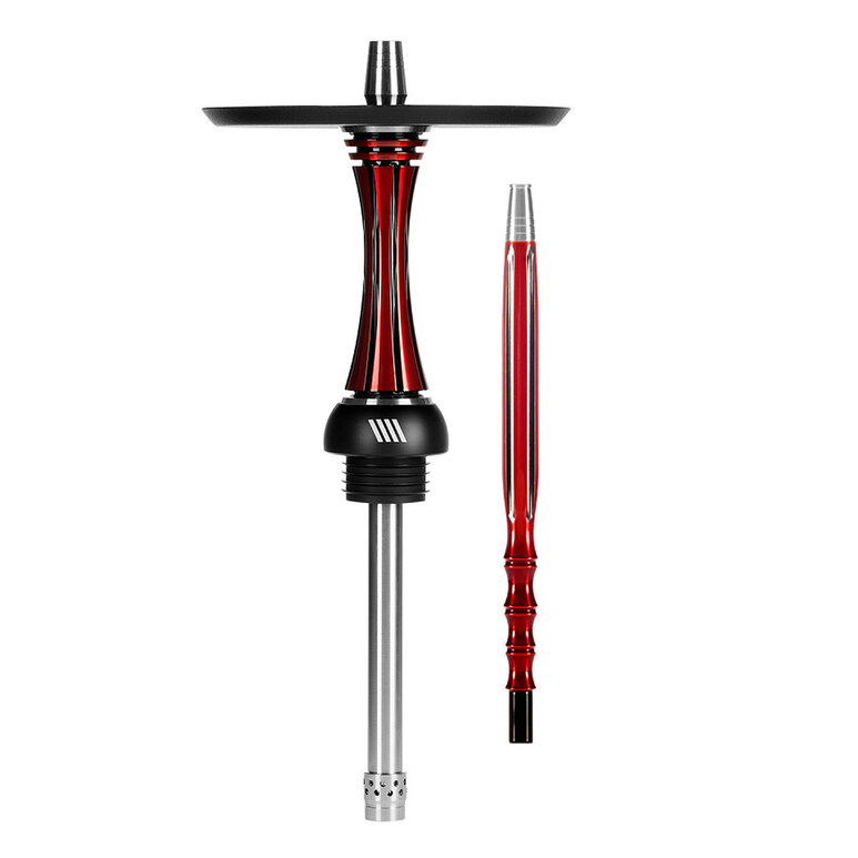 Hookah Alpha Hookah Model X Reverse (Red Black) Hookah Alpha Hookah Model X Reverse (Red Black)