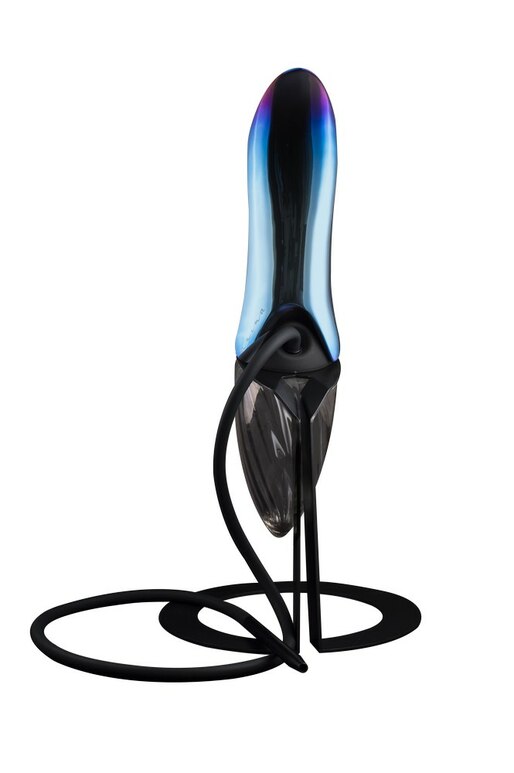 Hookah Anima BLUE, Black table stand Hookah Anima BLUE, Black table stand