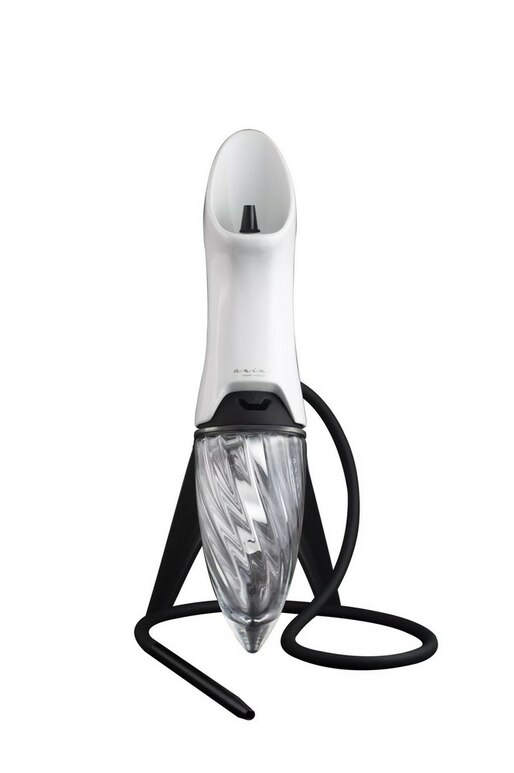 Hookah Anima WHITE, Black table stand Hookah Anima WHITE, Black table stand