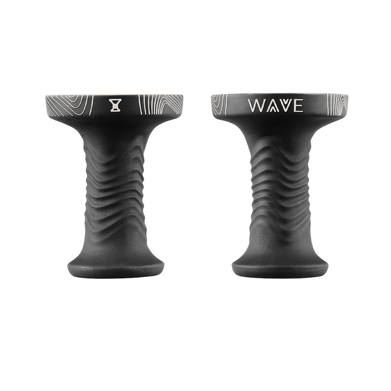 Bowl / Head Alpha Hookah - Wave Phunnel (PH) (Arctic Black) Bowl / Head Alpha Hookah - Wave Phunnel (PH) (Arctic Black)