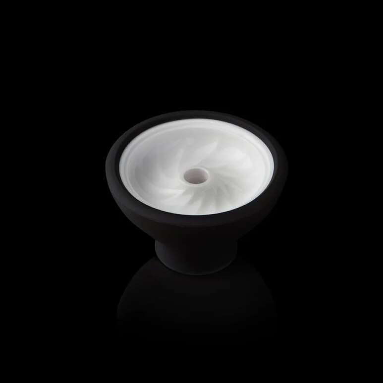 Bowl / Head Kaloud - Krysalis Edition Samsaris Lapis (Black SI, White CER, for v.2) KKSLBW01-L2 Bowl / Head Kaloud - Krysalis Edition Samsaris Lapis (Black SI, White CER, for v.2) KKSLBW01-L2