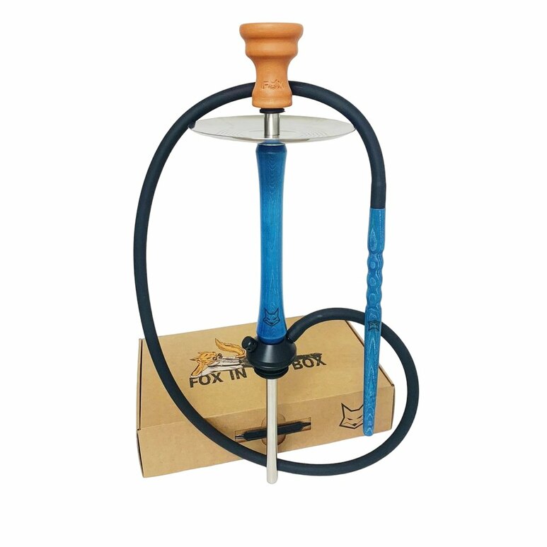 Hookah FOX Wood Blue Hookah FOX Wood Blue