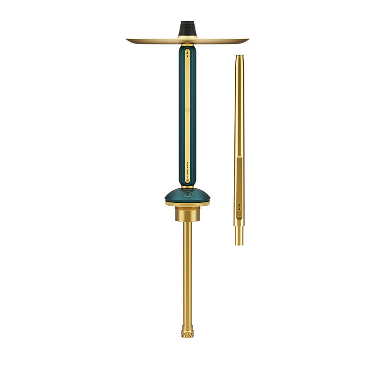 Hookah Alpha Hookah - Echo Gold (Emerald Green) Hookah Alpha Hookah - Echo Gold (Emerald Green)