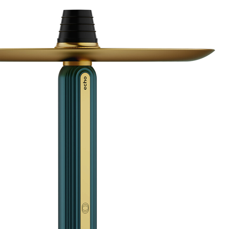 Hookah Alpha Hookah - Echo Gold (Emerald Green) Hookah Alpha Hookah - Echo Gold (Emerald Green)