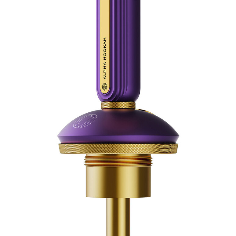 Hookah Alpha Hookah - Echo Gold (Jade Purple) Hookah Alpha Hookah - Echo Gold (Jade Purple)