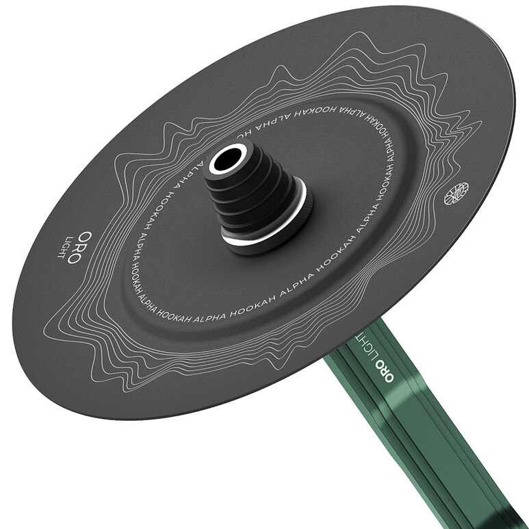 Hookah Alpha Hookah - Oro Light (Emerald Green) Hookah Alpha Hookah - Oro Light (Emerald Green)