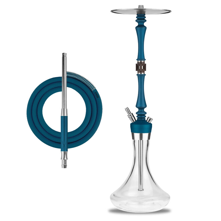 Hookah Hoob - Mars Pro (Blue / SS components / with Flask) Hookah Hoob - Mars Pro (Blue / SS components / with Flask)