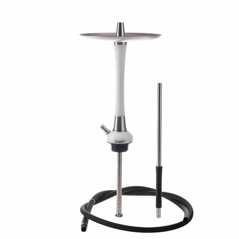 Russian Hookah MattPear - Simple S Pro Slim White Russian Hookah MattPear - Simple S Pro Slim White