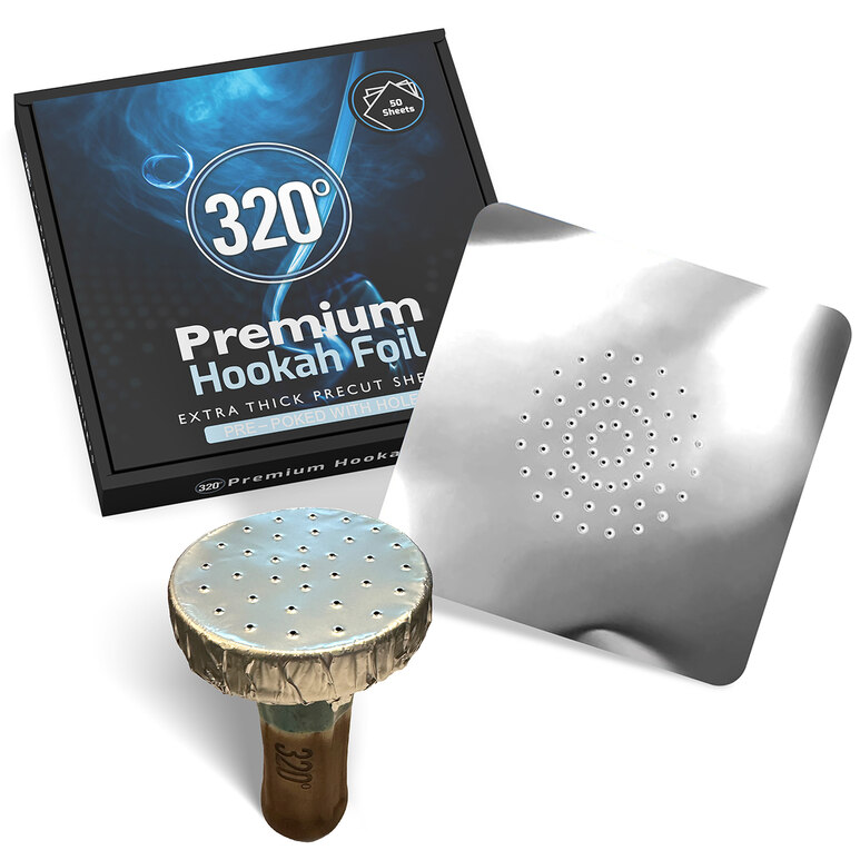 Foil 320° - Extra thick precut sheets (pre-poked with holes) Foil 320° - Extra thick precut sheets (pre-poked with holes)