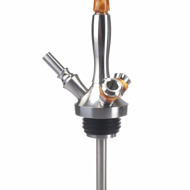 Russian Hookah Union - Fibonacci Hybrid Black/Gold Russian Hookah Union - Fibonacci Hybrid Black/Gold