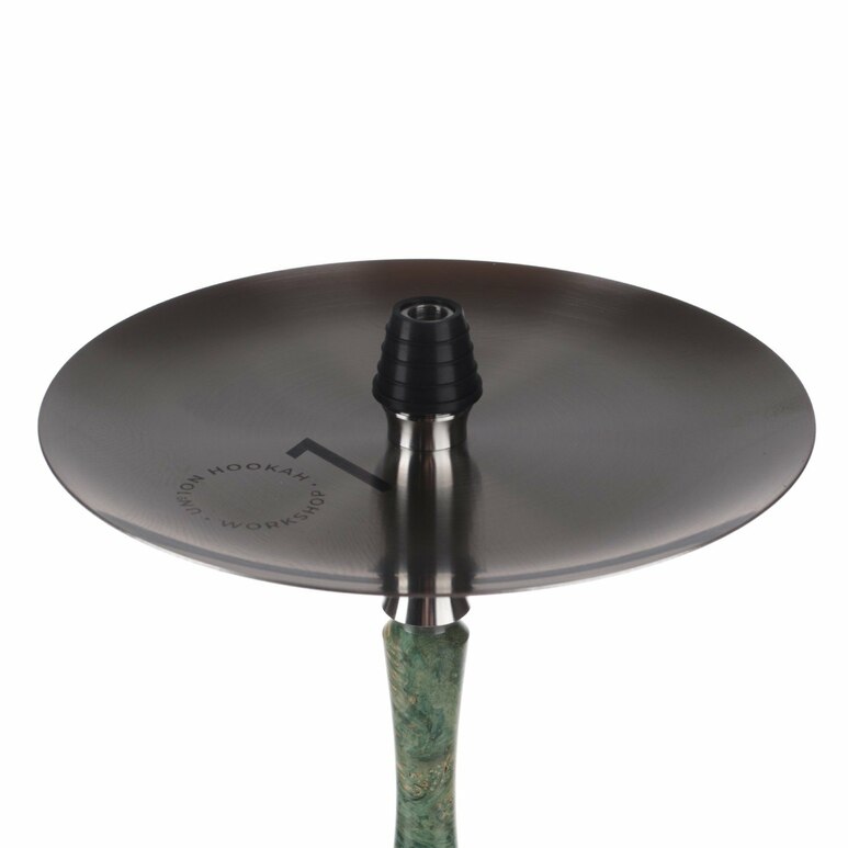 Russian Hookah Union - Fibonacci Stabilized Wood Green Russian Hookah Union - Fibonacci Stabilized Wood Green