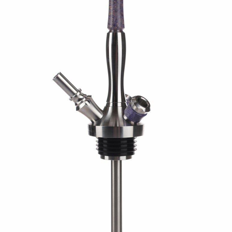 Russian Hookah Union - Fibonacci Stabilized Wood Purple Russian Hookah Union - Fibonacci Stabilized Wood Purple