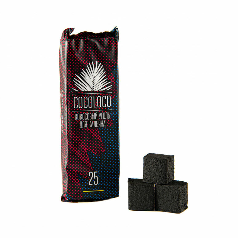 Coconat Charcoal COCOLOCO Minipack 25mm - 12 Cubes Coconat Charcoal COCOLOCO Minipack 25mm - 12 Cubes