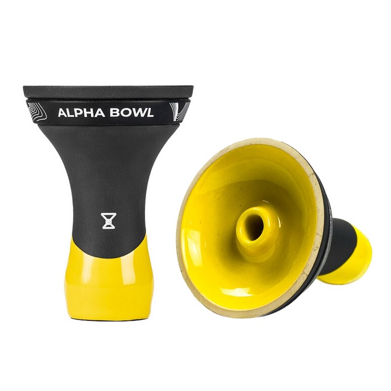 Shisha Bowl / Head Alpha Hookah - Race Phunnel (Yellow) Shisha Bowl / Head Alpha Hookah - Race Phunnel (Yellow)