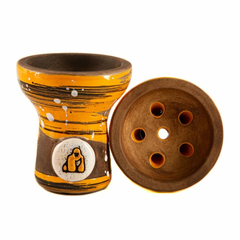 Shisha Bowl / Head Kong Turkish Boy Space Orange Shisha Bowl / Head Kong Turkish Boy Space Orange