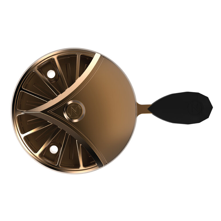Shisha Heat Management System Zeppelin Titanium Bronze Matte Shisha Heat Management System Zeppelin Titanium Bronze Matte