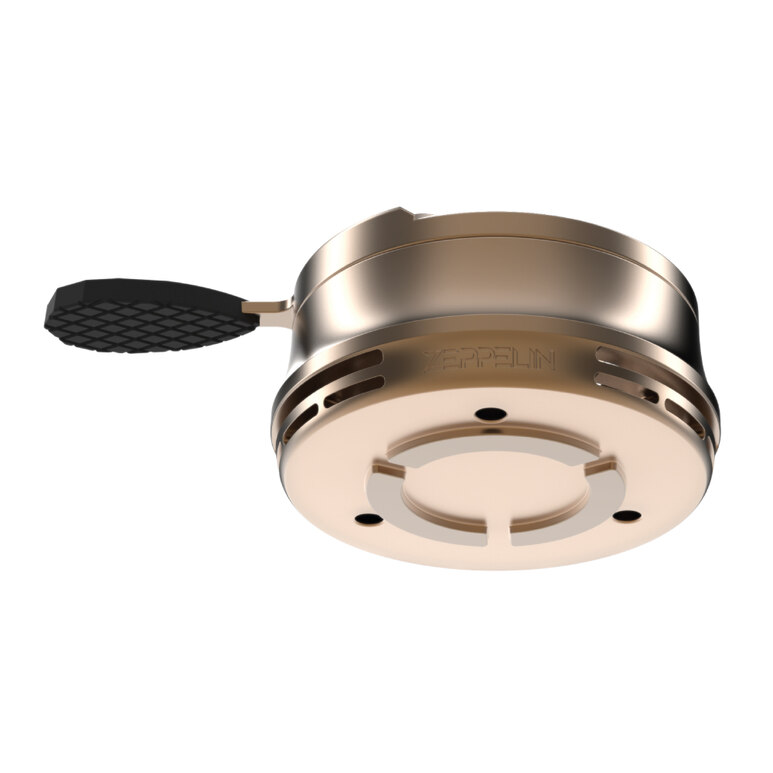 Shisha Heat Management System Zeppelin Titanium Bronze Matte Shisha Heat Management System Zeppelin Titanium Bronze Matte