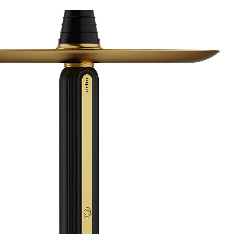Hookah Alpha Hookah - Echo Gold (Noir) Hookah Alpha Hookah - Echo Gold (Noir)