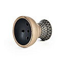 Shisha Bowl / Head Alpha Hookah - Turk Design (Black Matte) Shisha Bowl / Head Alpha Hookah - Turk Design (Black Matte)