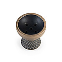 Shisha Bowl / Head Alpha Hookah - Turk Design (Black Matte) Shisha Bowl / Head Alpha Hookah - Turk Design (Black Matte)
