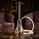 Hookah Desvall Classic 3 Stainless Steel - Bubbles Purple Brown Hookah Desvall Classic 3 Stainless Steel - Bubbles Purple Brown