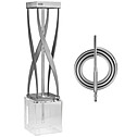 Hookah Hoob - Futurist Flex (Gray / SS components / Transparent Flask) Hookah Hoob - Futurist Flex (Gray / SS components / Transparent Flask)