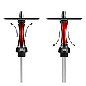 Hookah Alpha Hookah Model X Reverse (Red Black) Hookah Alpha Hookah Model X Reverse (Red Black)