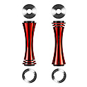 Hookah Alpha Hookah Model X Reverse (Red Black) Hookah Alpha Hookah Model X Reverse (Red Black)