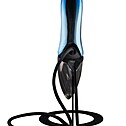 Hookah Anima BLUE, Black table stand Hookah Anima BLUE, Black table stand